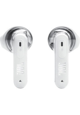 Навушники бездротові JBL Tune Flex 2, Ghost White, Bluetooth, мікрофон, акумулятор 545 mAh, чохол з функцією зарядки, технологія "JBL Pure Bass Sound" (JBLTFLEX2GWHT)