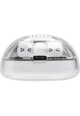 Навушники бездротові JBL Tune Flex 2, Ghost White, Bluetooth, мікрофон, акумулятор 545 mAh, чохол з функцією зарядки, технологія "JBL Pure Bass Sound" (JBLTFLEX2GWHT)