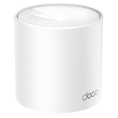Бездротова система Wi-Fi TP-Link Deco X10, White (1-pack), 2.4GHz/5GHz, Wi-Fi 6 (802.11ax), до 1500 Mb/s, LANx2, 2 внутрішніх антен (Deco X10(1-pack))