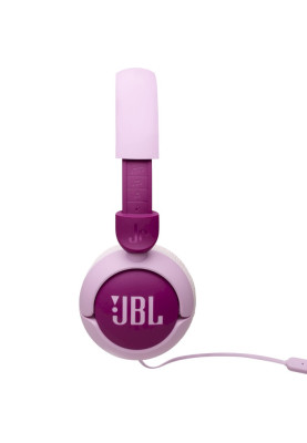 Навушники JBL JR 320, Purple, 3.5 мм, мікрофон, динаміки 32 мм, 1 м, дитячі (JBLJR320PUR)