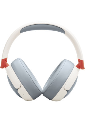 Навушники бездротові JBL JR 470NC, White, Bluetooth, мікрофон, акумулятор, дитячі (JBLJR470NCWHT)