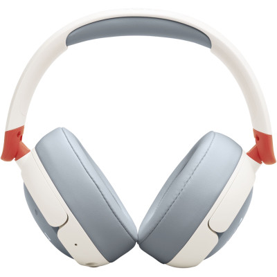 Навушники бездротові JBL JR 470NC, White, Bluetooth, мікрофон, акумулятор, дитячі (JBLJR470NCWHT)