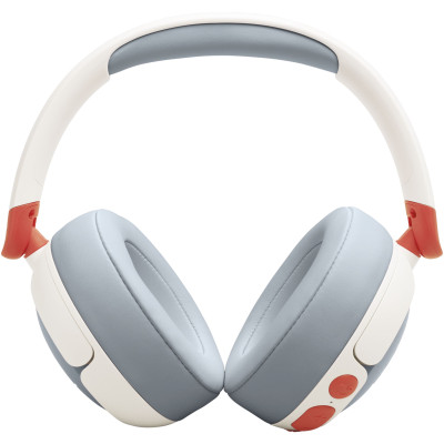 Навушники бездротові JBL JR 470NC, White, Bluetooth, мікрофон, акумулятор, дитячі (JBLJR470NCWHT)
