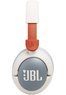 Навушники бездротові JBL JR 470NC, White, Bluetooth, мікрофон, акумулятор, дитячі (JBLJR470NCWHT)