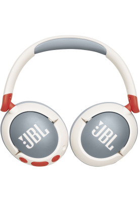 Навушники бездротові JBL JR 470NC, White, Bluetooth, мікрофон, акумулятор, дитячі (JBLJR470NCWHT)