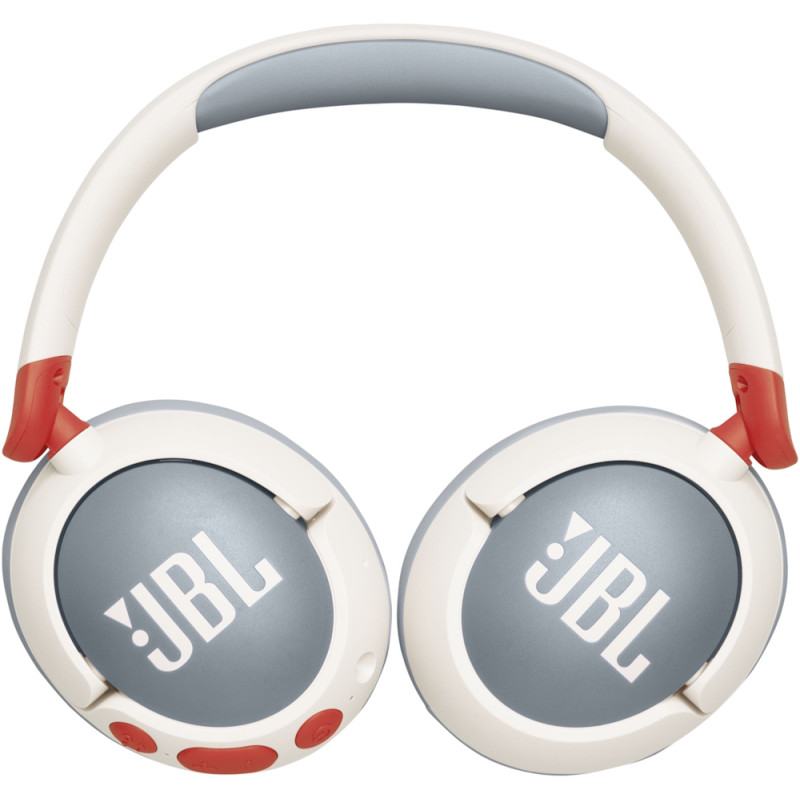 Навушники бездротові JBL JR 470NC, White, Bluetooth, мікрофон, акумулятор, дитячі (JBLJR470NCWHT)