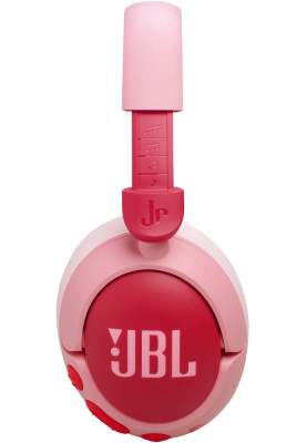 Навушники бездротові JBL JR 470NC, Pink, Bluetooth, мікрофон, акумулятор, дитячі (JBLJR470NCPIK)