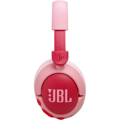 Навушники бездротові JBL JR 470NC, Pink, Bluetooth, мікрофон, акумулятор, дитячі (JBLJR470NCPIK)