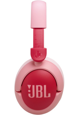 Навушники бездротові JBL JR 470NC, Pink, Bluetooth, мікрофон, акумулятор, дитячі (JBLJR470NCPIK)