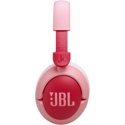 Навушники бездротові JBL JR 470NC, Pink, Bluetooth, мікрофон, акумулятор, дитячі (JBLJR470NCPIK)
