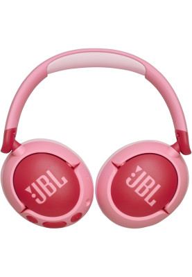 Навушники бездротові JBL JR 470NC, Pink, Bluetooth, мікрофон, акумулятор, дитячі (JBLJR470NCPIK)