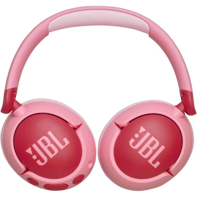 Навушники бездротові JBL JR 470NC, Pink, Bluetooth, мікрофон, акумулятор, дитячі (JBLJR470NCPIK)