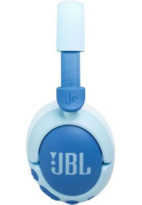 Навушники бездротові JBL JR 470NC, Blue, Bluetooth, мікрофон, акумулятор, дитячі (JBLJR470NCBLU)