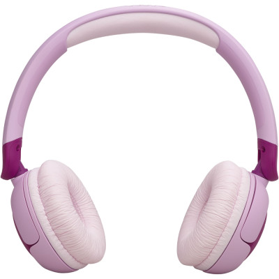 Навушники бездротові JBL JR 320BT, Purple, Bluetooth, мікрофон, акумулятор 500 mAh, дитячі (JBLJR320BTPUR)
