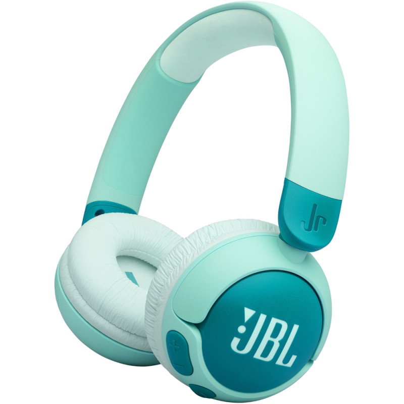 Навушники бездротові JBL JR 320BT, Green, Bluetooth, мікрофон, акумулятор 500 mAh, дитячі (JBLJR320BTGRN)