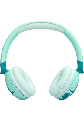 Навушники бездротові JBL JR 320BT, Green, Bluetooth, мікрофон, акумулятор 500 mAh, дитячі (JBLJR320BTGRN)