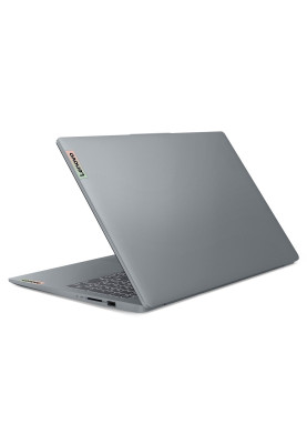 Ноутбук 15" Lenovo ideapad Slim 3 15IAN8 (82XB00AGRA) Grey 15.6" (1920x1080, IPS, 60Hz), Intel Core i3-N305(8x1,8-3,8GHz), 8Gb LPDDR5, SSD 512Gb, Intel UHD, Web, Wi-Fi 6, BT 5.2, 1xType-C/2xUSB3.2, HDMI, 47Wh, DOS