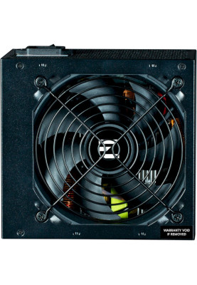 Блок живлення 500 Вт, Zalman Decamax, Black, 80 Plus, Active PFC, 12 см HDB, 3xMolex / 4xSATA / 2x6+2-pin / 1x4+4-pin / 1x20+4-pin, захист OPP/OVP/UVP/SCP, ATX V2.31 (ZM500-LX3)
