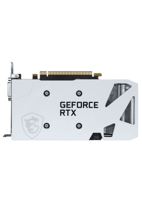 Відеокарта GeForce RTX 3050, MSI, VENTUS 2X XS OC (White Edition), 8Gb GDDR6, 128-bit, DVI-D/HDMI/DP, 1807/14000 MHz, 6-pin (RTX 3050 VENTUS 2X XS WHITE 8G OC)