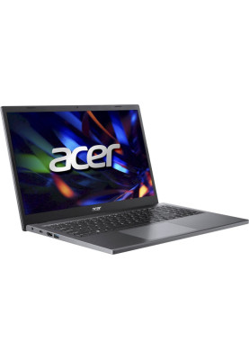 Ноутбук 15" Acer Extensa 15 EX215-23-R0ZZ (NX.EH3EU.004) Steel Gray 15.6" FullHD 1920x1080 IPS матовий, AMD Ryzen 5 7520U 2.8-4.3GHz, RAM 8GB, SSD 512GB, AMD Radeon 610M Graphics, DOS