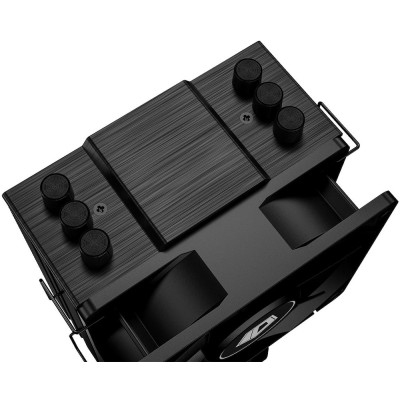 Кулер для процесора ID-Cooling SE-903-XT Black, алюміній/мідь, Intel: 1851/1700/1200/1151/1150/1155/1156, AMD: AM5/AM4, 123х100х65 мм, 4-pin PWM, до 130 Вт, гідродинамічний підшипник