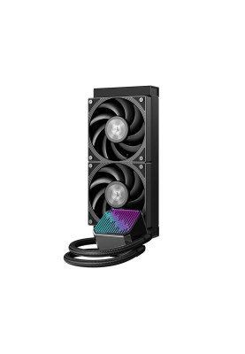 Система рідинного охолодження ID-Cooling DX240 MAX, Black, Intel: 1851/1700/1200/1151/1150/1155/1156, AMD: AM4/AM5, до 300 Вт, 38 мм товщина радіатора