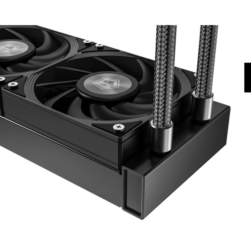 Система рідинного охолодження ID-Cooling DX240 MAX, Black, Intel: 1851/1700/1200/1151/1150/1155/1156, AMD: AM4/AM5, до 300 Вт, 38 мм товщина радіатора