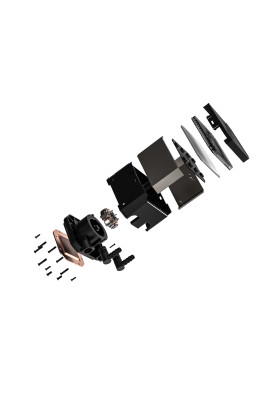 Система рідинного охолодження ID-Cooling DX360 MAX, Black, Intel: 1851/1700/1200/1151/1150/1155/1156, AMD: AM4/AM5, до 350 Вт, 38 мм товщина радіатора