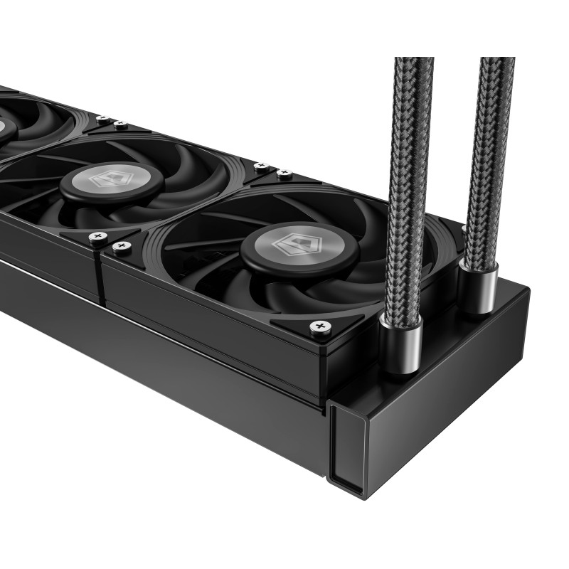 Система рідинного охолодження ID-Cooling DX360 MAX, Black, Intel: 1851/1700/1200/1151/1150/1155/1156, AMD: AM4/AM5, до 350 Вт, 38 мм товщина радіатора