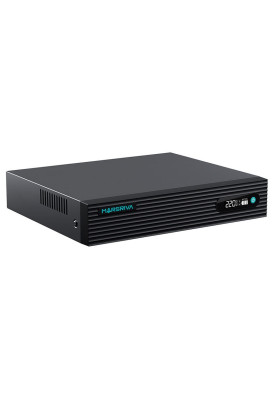 Джерело безперебійного живлення для роутера Marsriva KP7, Black, 24000 mAh (76.8Wh), 10xDC (12V/5.0A), 1xDC (9V/3.0A або 12V/3.0A), POE (24V/1A або 48V/0.7A), LCD екран