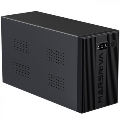 Джерело безперебійного живлення Marsriva MR-UF3000, 3000ВА/1800Вт, Line-Interactive, LED version, 2хSchuko, 4*12V/9Ah, метал (MR-UF3000)