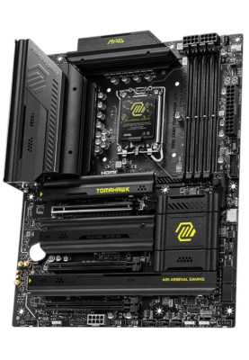 Материнська плата LGA1851, MSI MAG Z890 TOMAHAWK WIFI, Z890, 4xDDR5, 1xPCI-E 5.0 x16, 2xPCI-E 4.0 x16, 4xSATA3, 4xM.2, ALC1220P, Killer E5000, WiFi 7, Bluetooth 5.4, HDMI/2xType-C, ATX