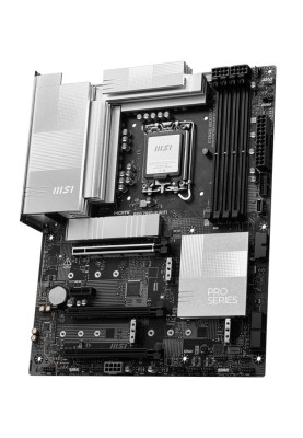 Материнська плата LGA1851, MSI PRO Z890-P WIFI, Z890, 4xDDR5, 1xPCI-E 5.0 x16, 2xPCI-E 4.0 x16, 1xPCI-E 4.0 x1, 4xSATA3, 4xM.2, ALC897, RTL8126, WiFi 7, Bluetooth 5.4, HDMI/DP/Type-C, ATX