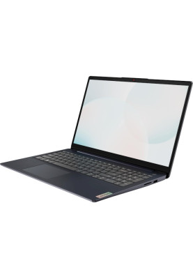 Ноутбук 15" Lenovo IdeaPad 3 15IAU7 (82RK018XRA) Abyss Blue 15.6" Full HD 1920x1080 IPS матовий, Intel Core i5-1235U 0.9-4.4GHz, RAM 16Gb, SSD 512Gb, Intel Iris Xe Graphics, DOS