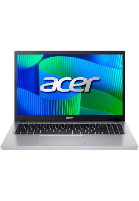 Ноутбук Acer Extensa 15 EX215-34-P5P9, Steel Gray, 15.6" (1920x1080, IPS), Intel Pentium N200 (4x1.0-3.7 GHz), 8Gb LPDDR5, 512Gb NVMe, UHD Graphics, WiFi 6E, Bluetooth 5.0, Web, 1xType-C / 2xUSB 3.0, HDMI, 50 Wh, Без ОС (NX.EHTEU.006)