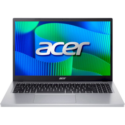 Ноутбук Acer Extensa 15 EX215-34-P5P9, Steel Gray, 15.6" (1920x1080, IPS), Intel Pentium N200 (4x1.0-3.7 GHz), 8Gb LPDDR5, 512Gb NVMe, UHD Graphics, WiFi 6E, Bluetooth 5.0, Web, 1xType-C / 2xUSB 3.0, HDMI, 50 Wh, Без ОС (NX.EHTEU.006)