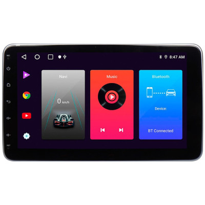 Автомагнітола SIGMA F10232 Android, 1 Din, 10", 1280x720, Multicolor, 2Gb, 32Gb, Bluetooth, Wi-Fi, GPS, USB, Android
