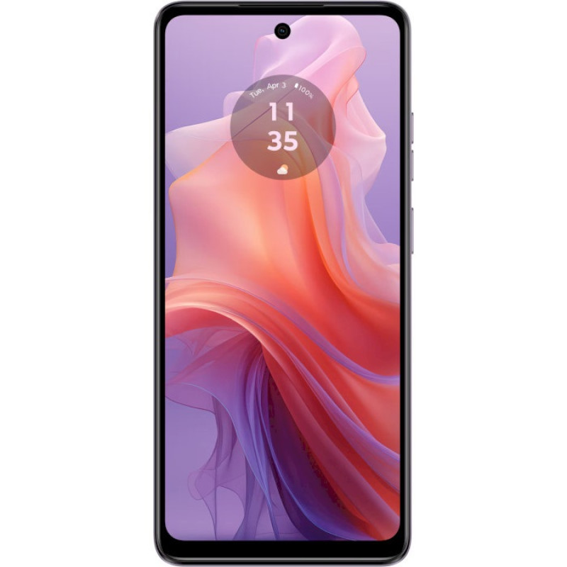 Смартфон Motorola E14, Pastel Purple, 6.56" (1612x720, 90 Гц, IPS), Unisoc Tiger T606 (8 ядер), Mali-G57 MP1, 2Gb, 64Gb, 13Mp + 5Mp, WiFi 6, Bluetooth 5.0, Type-C, 5000 mAh, Android 14 (PB3E0002UA)