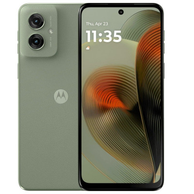 Смартфон Motorola G55, Smoky Green, 6.49" (2400x1080, 120 Гц, IPS), MediaTek Dimensity 7025 (8 ядер), IMG BXM-8-256, 8Gb, 256Gb, 50/8Mp + 16Mp, WiFi 6, Bluetooth 5.3, NFC, Type-C, 5000 mAh, Android 14 (PB5U0010RS)