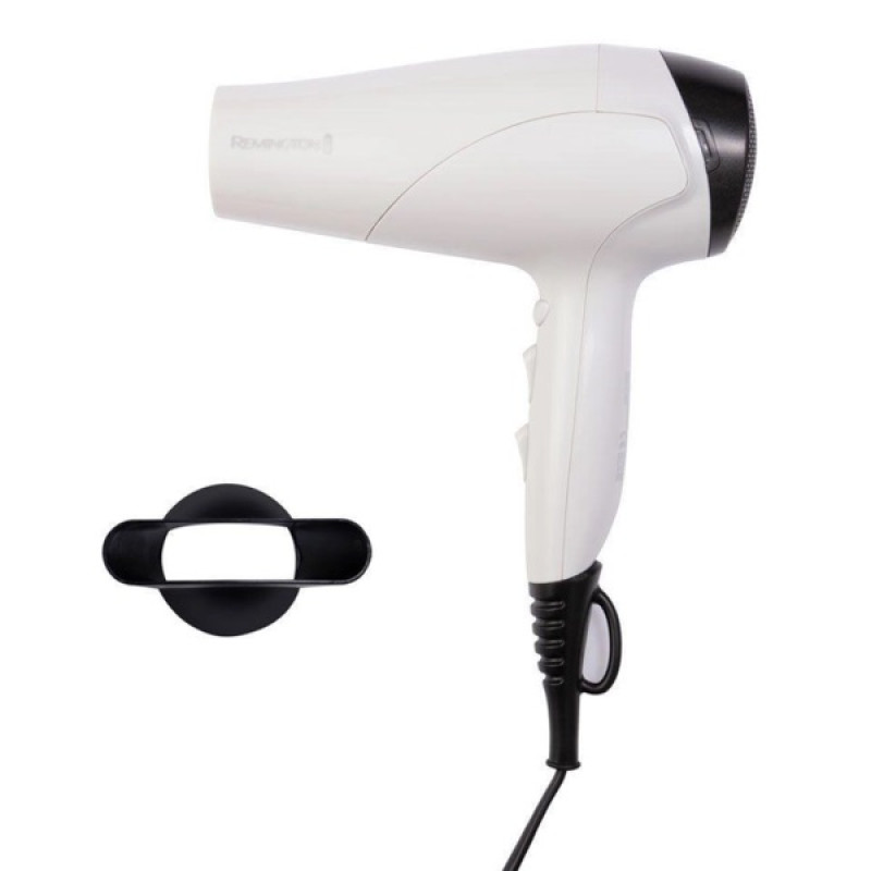 Фен Remington D3194, White/Black, 2200W, 2 швидкості, 3 режими, іонізація, стандартний концентратор (11мм) (45760560100)