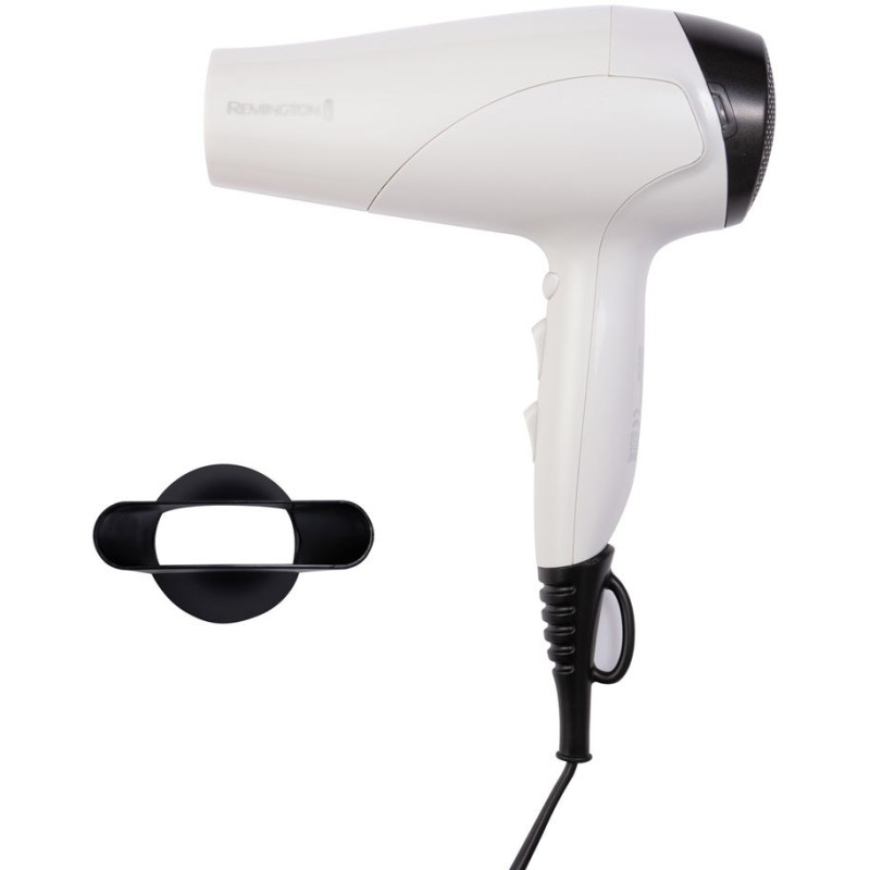 Фен Remington D3194, White/Black, 2200W, 2 швидкості, 3 режими, іонізація, стандартний концентратор (11мм) (45760560100)