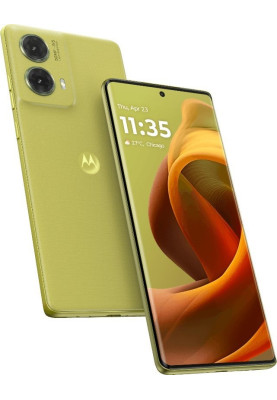 Смартфон Motorola G85, Olive Green, 6.67" (2400x1080, 120 Гц, P-OLED), Qualcomm Snapdragon 6s Gen 3 (8 ядер), Adreno 619, 8Gb, 256Gb, 50/8Mp + 32Mp, WiFi 6, Bluetooth 5.1, NFC, Type-C, 5000 mAh, Android 14 (PB2A0043RS)