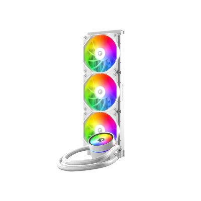 Система рідинного охолодження ID-Cooling Zoomflow 360 XT V2 White, Intel: 1851/1700/1200/2066/2011/1366/1151/1150/1155/1156, AMD: AM4/AM5, ARGB Sync, 350 Вт