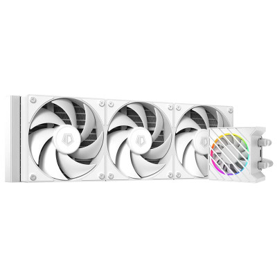ooling DashFlow 360 XT Lite White, 3х120мм, 4pin PWM, Intel LGA2066/2011/1851/1700/1200/115x  AMD AM5/AM4, до 350Вт TDP, біла, RGB-підсвічування помпи