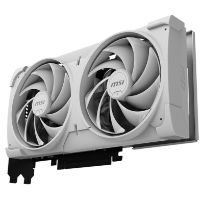 Відеокарта GeForce RTX 5070, MSI, VENTUS 2X OC (White Edition), 12Gb GDDR7, 192-bit, HDMI/3xDP, ----/28000 MHz, 16-pin (G5070-12V2CW)