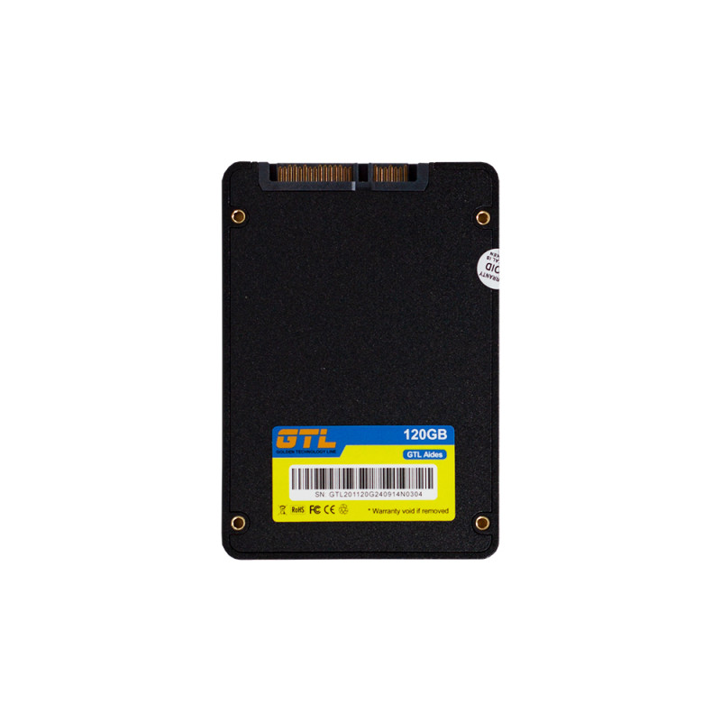 Твердотільний накопичувач SSD 120Gb, GTL Aides, SATA3, 2.5", 3D TLC, 500/400 МБ/с, Bulk (GTLAIDES120GBOEM)