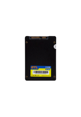 Твердотільний накопичувач SSD 512Gb, GTL Aides, SATA3, 2.5", 3D TLC, 520/500 МБ/с, Bulk (GTLAIDES512GBBLK)