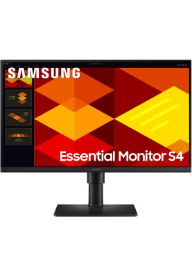 Монітор 24" Samsung S24D400, Black, WLED, IPS, 1920x1080 (16:9), 5 мс, 100 Гц, 250 кд/м², 1000:1, 2xHDMI/DP, 2xUSB 2.0, VESA 100x100 мм (LS24D400GAIXCI)