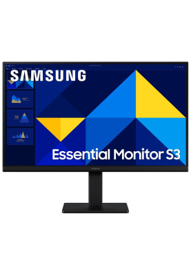 Монітор 22" Samsung S22D300, Black, WLED, IPS, 1920x1080 (16:9), 5 мс, 100 Гц, 250 кд/м², 1000:1, VGA/HDMI, VESA 100x100 мм (LS22D300GAIXCI)