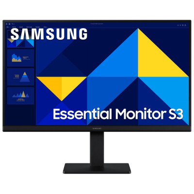 Монітор 22" Samsung S22D300, Black, WLED, IPS, 1920x1080 (16:9), 5 мс, 100 Гц, 250 кд/м², 1000:1, VGA/HDMI, VESA 100x100 мм (LS22D300GAIXCI)